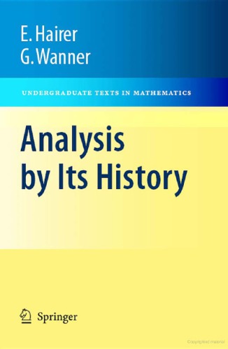 Analysis by its history