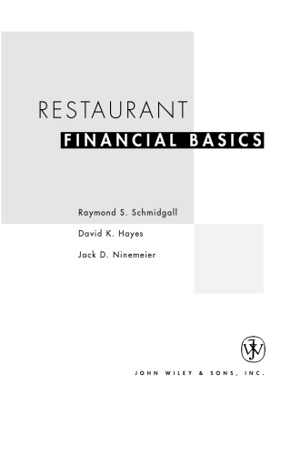 Restaurant financial management basics