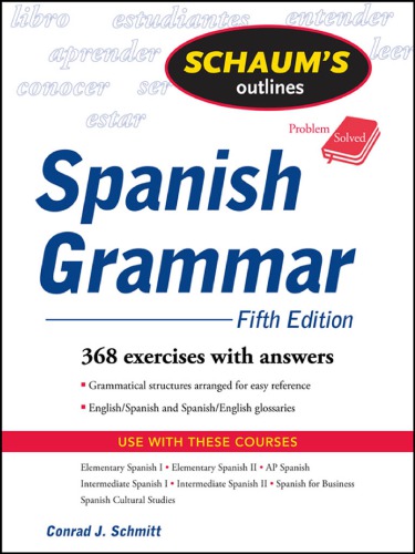 Schaum's outlines: Spanish grammar