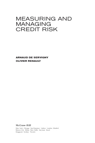The Standard & Poor's guide to measuring and managing credit risk