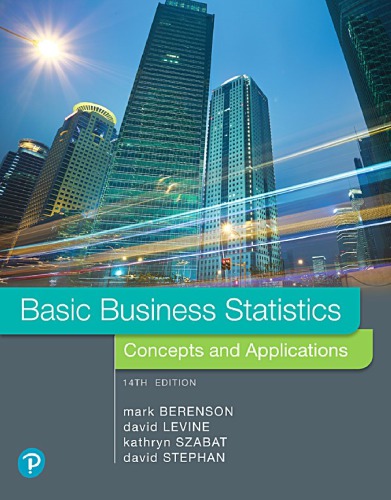 Basic business statistics: concepts and applications