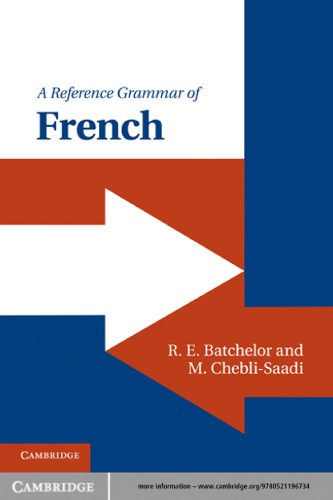 A reference grammar of French
