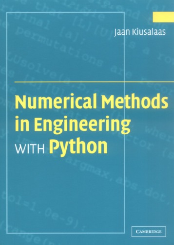 Numerical methods in engineering with Python