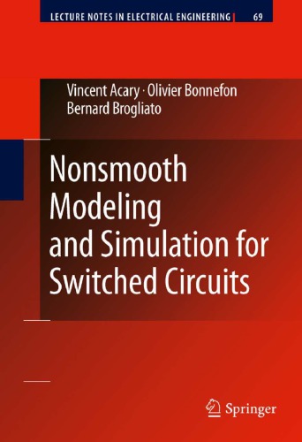 Nonsmooth modeling and simulation for switched circuits