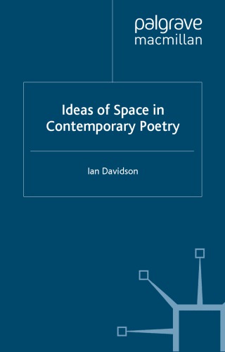 Ideas of space in contemporary poetry