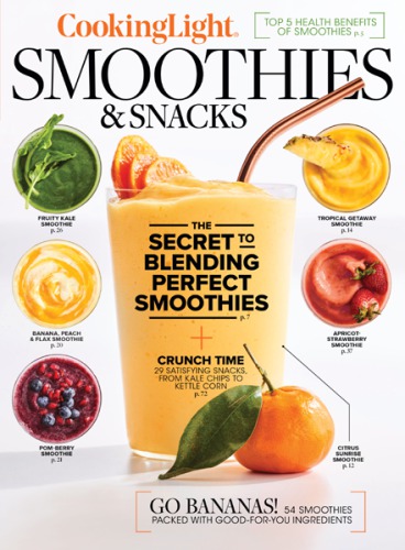 Cooking light Smoothies & snacks