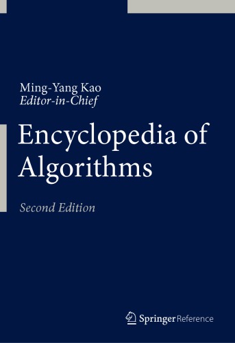 Encyclopedia of Algorithms