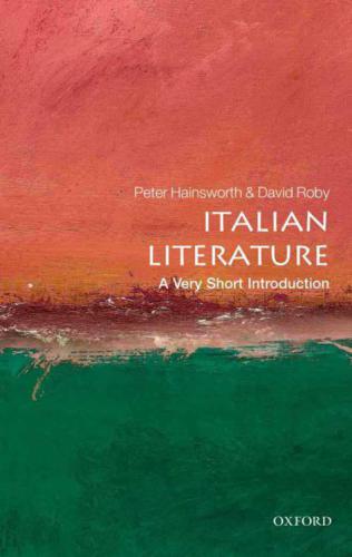 Italian literature: a very short introduction