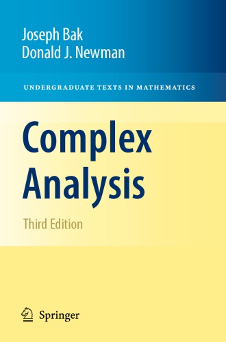 Complex analysis
