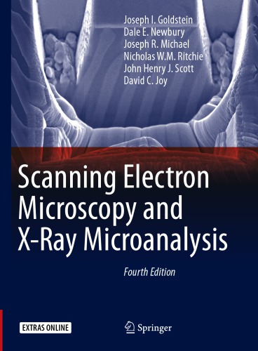 Scanning electron microscopy and x-ray microanalysis