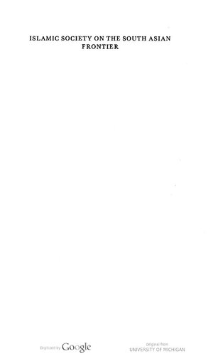 Islamic society on the South Asian frontier : the Māppilas of Malabar, 1498-1922