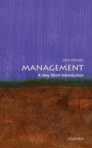 Management: a very short introduction