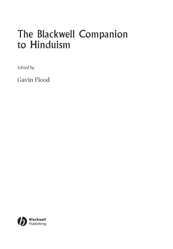 The Blackwell companion to Hinduism