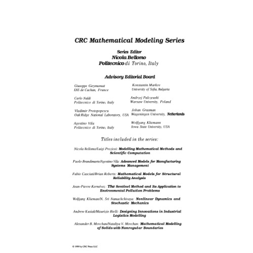 Mathematical analysis for modeling