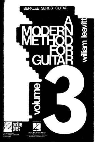 A Modern Method For Guitar