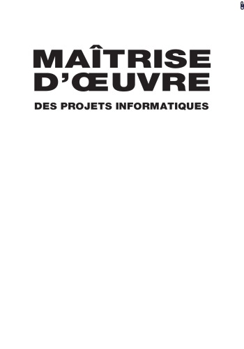 Maîtrise d'oeuvre des projets informatiques: [de la gestion du périmètre au contrôle des risques et des coûts]