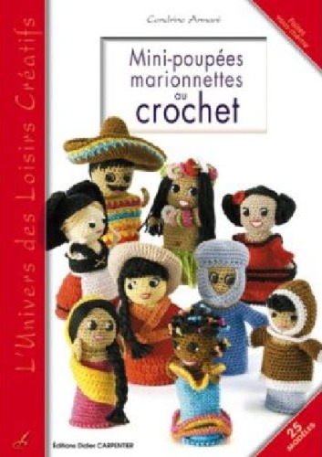 Mini-poupées marionnettes au crochet