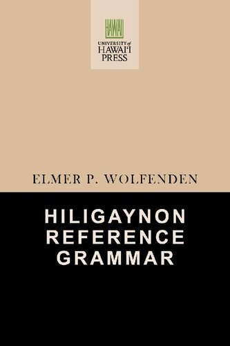 Hiligaynon reference grammar