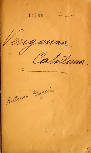 Venganza catalana : drama en cuatro actos