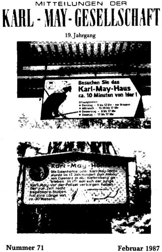 Mitteilungen der Karl-May-Gesellschaft