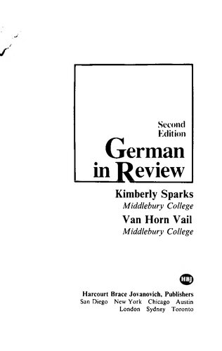 German in Review (2nd edition)