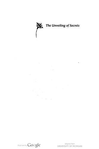 The unveiling of secrets : diary of a Sufi master