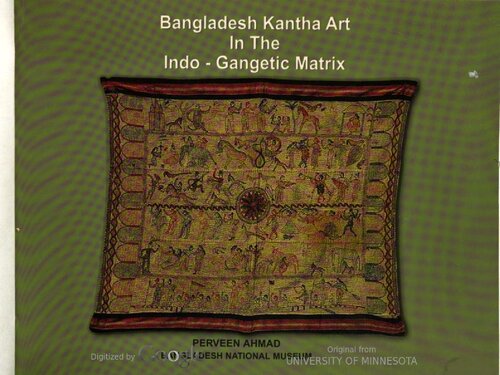 Bangladesh Kantha art in the Indo-Gangetic matrix