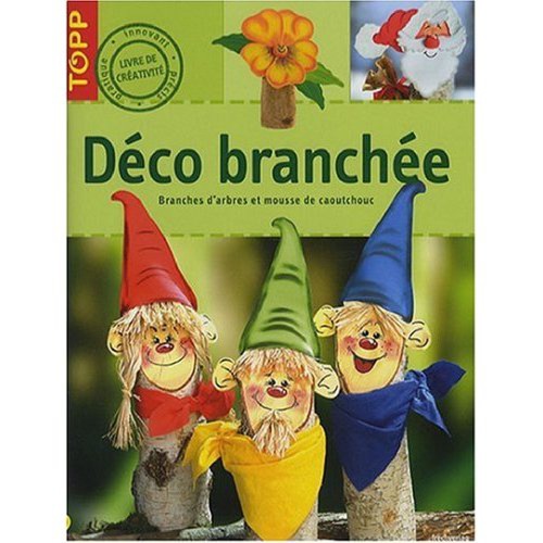 Déco branchée branches d'arbres et mousse de caoutchouc