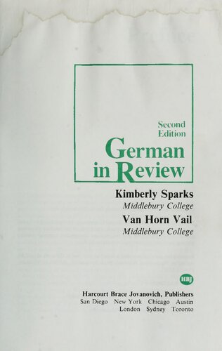 German in Review