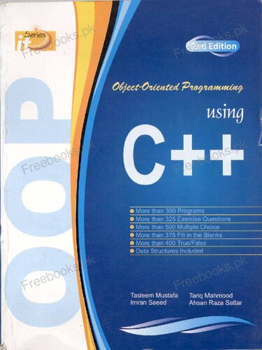 Object-Oriented Programming (OOP) using C++