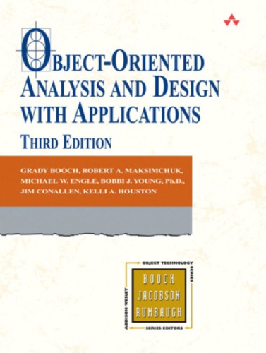 Object-oriented analysis and design with applications