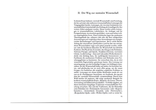 Die Struktur wissenschaftlicher Revolutionen - Kapitel 2 und 3