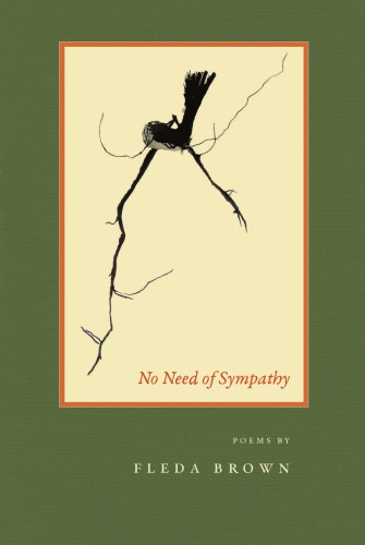 No need of sympathy: poems