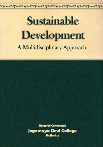 Sustainable Development – A Multidisciplinary Approach