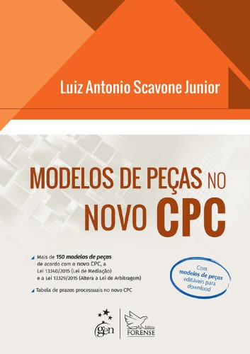 Modelos de peças no novo código de processo civil