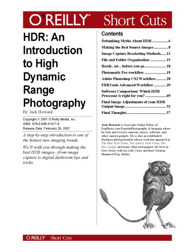 HDR: an introduction to high dynamic range photography