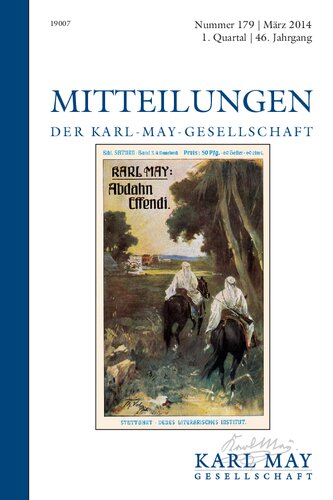 Mitteilungen der Karl-May-Gesellschaft