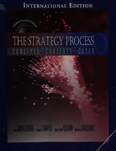 The Strategy Process: Concepts, Contexts, Cases