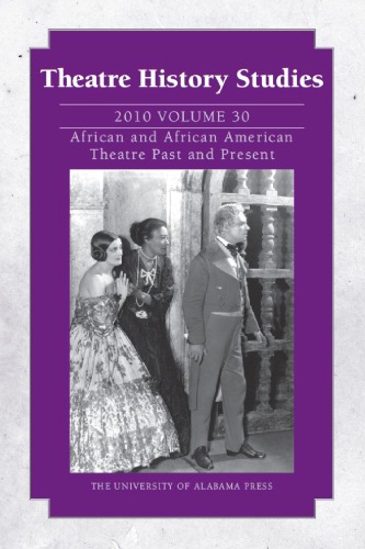 African and African American theatre: past and present