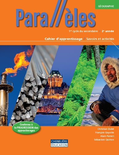 Parallèles. 1er cycle du primaire. Cahier d'apprentissage, savoirs et activités