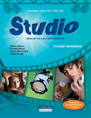 Studio : English as a second language, secondary cycle two, year two.