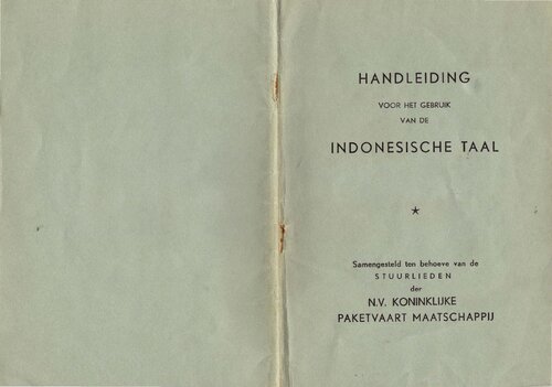 Handleiding voor het gebruik van de Indonesische taal