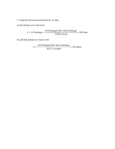 Fundamentals Of Physics  Instructors Solutions Manual