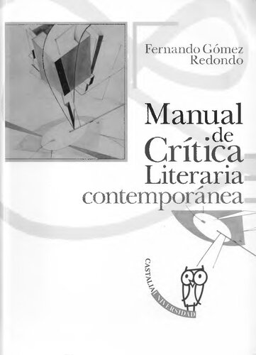 Manual De Critica Literaria Contemporanea