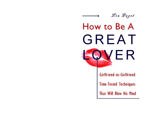 How To Be A Great Lover