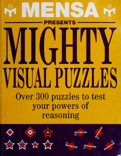 MENSA visual puzzles : over 300 optical challenges to test your powers of reasoning
