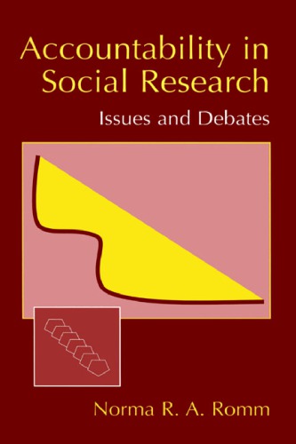 Accountability In Social Research Issues And Debates
