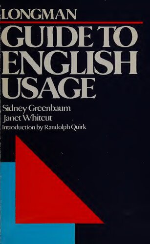 Longman guide to English usage