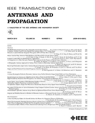 IEEE Transactions on Antennas and Propagation