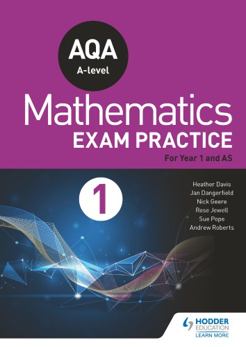 Aqa Year 1/as Mathematics Exam Practice
